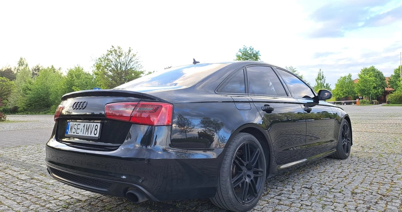 Audi A6 cena 66500 przebieg: 230000, rok produkcji 2013 z Sierpc małe 277